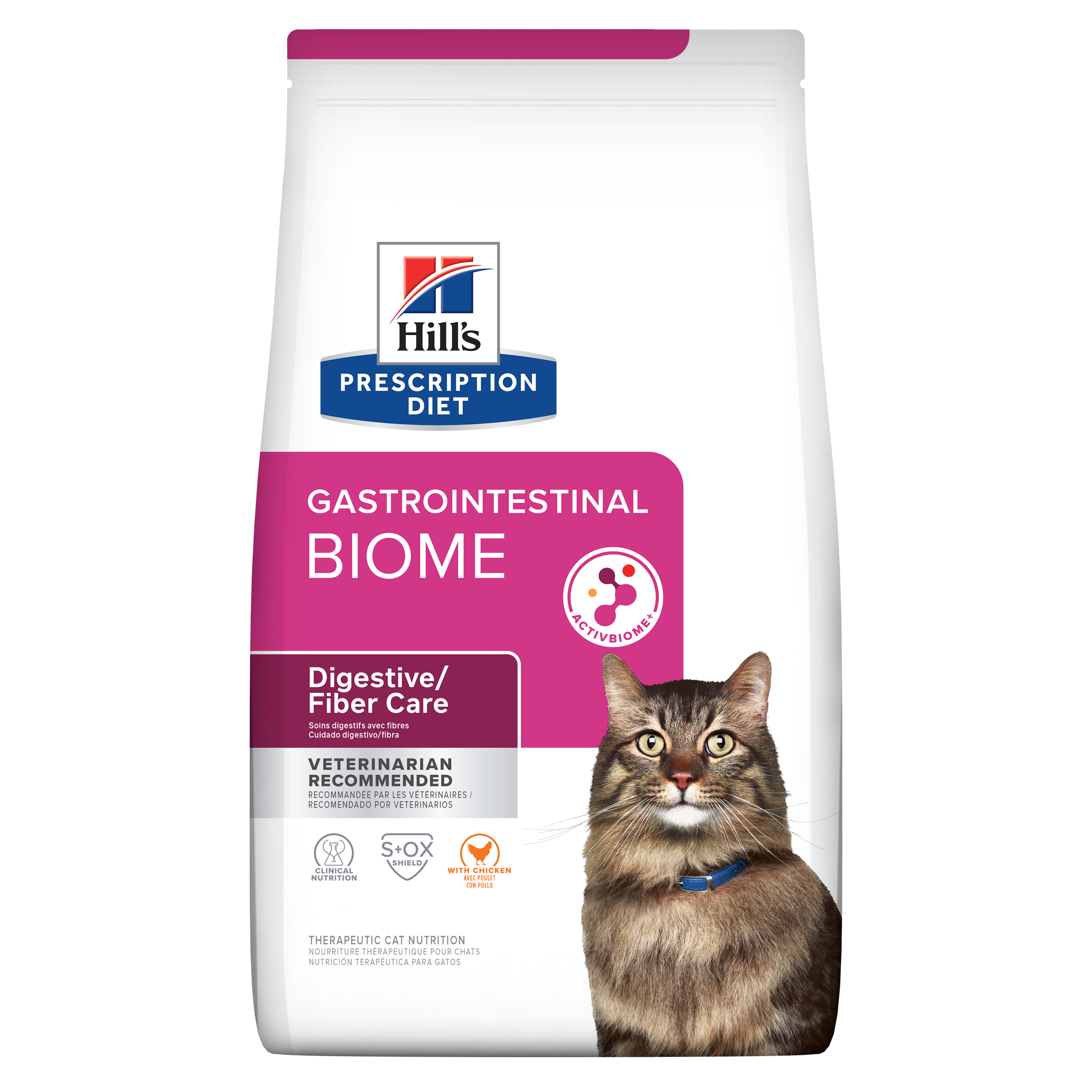 Hill's® Prescription Diet® Digestive Fiber Care Gastrointestinal Biome Feline
