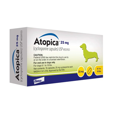 Elanco Atopica® Atopic Dermatitis Control for Dogs (25mg)