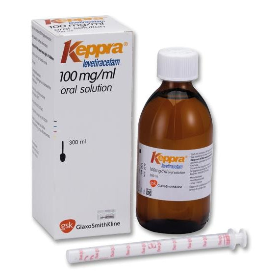 Keppra Levetiracetam 100mg/ml Oral Syrup