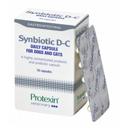 Protexin Synbiotic D - C Daily Capsule for Dogs and Cats 50s