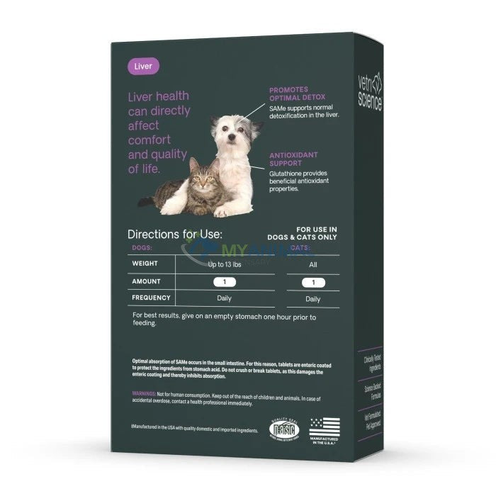 glutathione for cats Vetri-Science Vetri SAMe 90 Liver Health Support Supplement for Dogs & — My Animal Dispensary glutathione for cats Vetri-Science Vetri SAMe 90 Liver Health Support Supplement for Dogs & — My Animal Dispensary