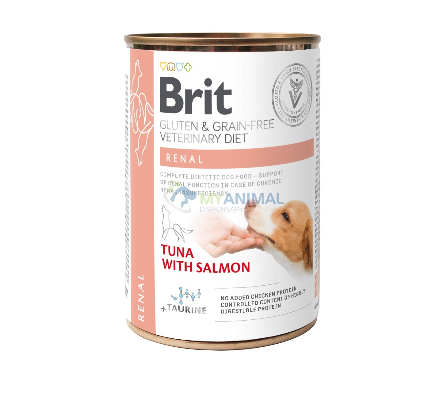 Brit Veterinary Diet Renal Grain-Free Tuna & Salmon Canine Stew