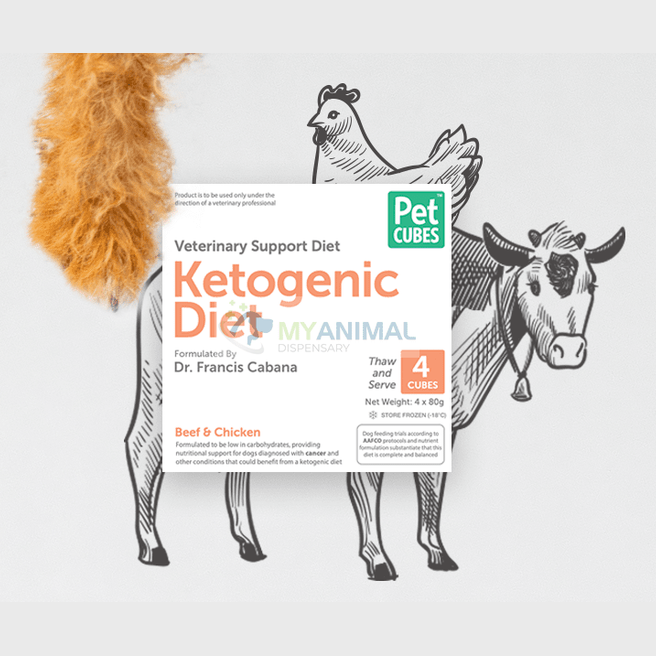 PETCUBES Veterinary Support Range - Ketogenic Diet 320g