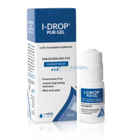 IMed I-Drop Vet Gel Lubricating Eye Gel 10mL