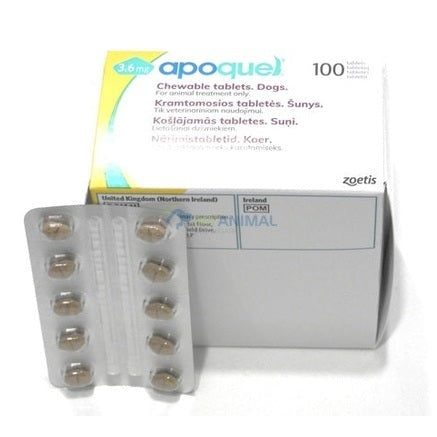 Apoquel Dermatitis Chewable Allergy Itch Tablet (3.6mg)