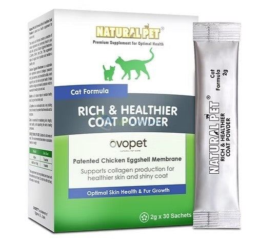 Natural Pet Cat Rich & Healthier Coat Powder