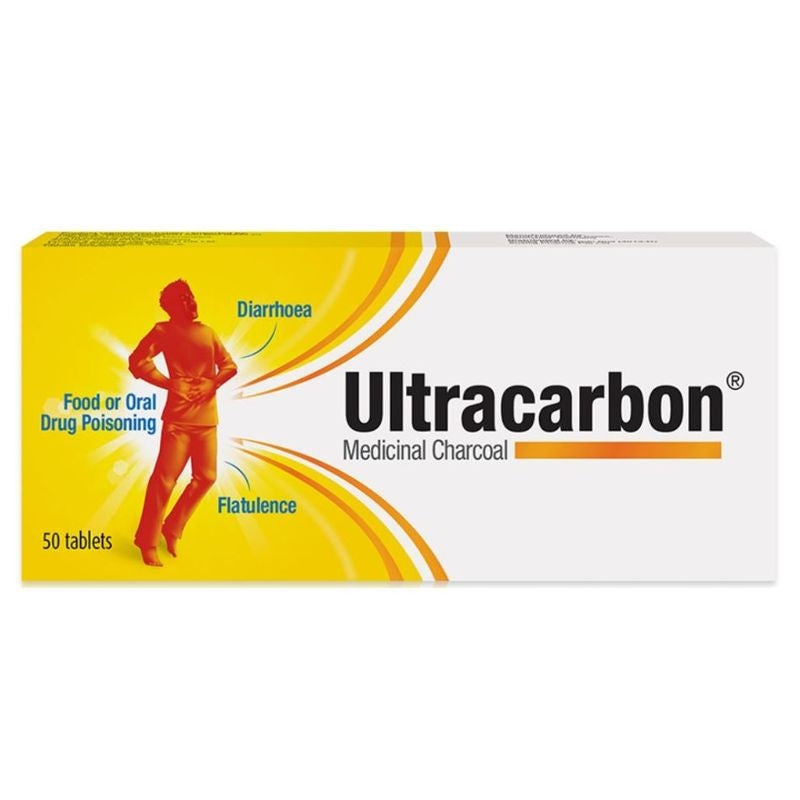 Ultracarbon (Activated Charcoal) 250mg (per tablet)