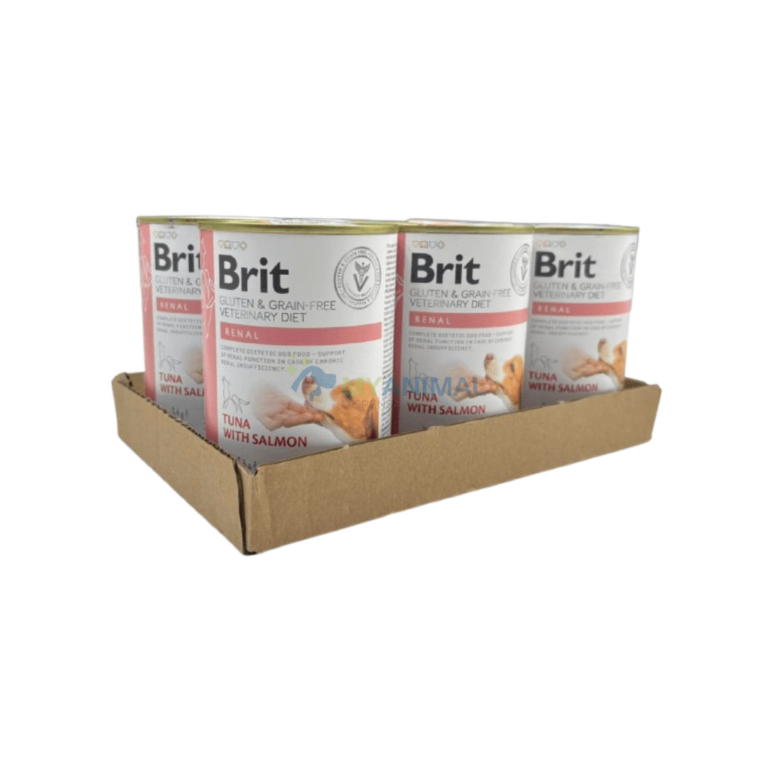 Brit Veterinary Diet Renal Grain-Free Tuna & Salmon Canine Stew