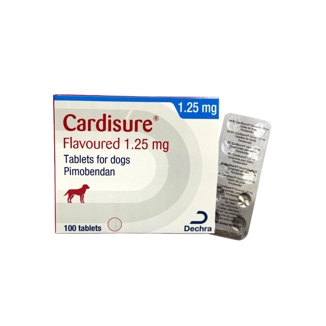 Dechra Cardisure Cardiomyopathy Flavoured Tablet (1.25mg)