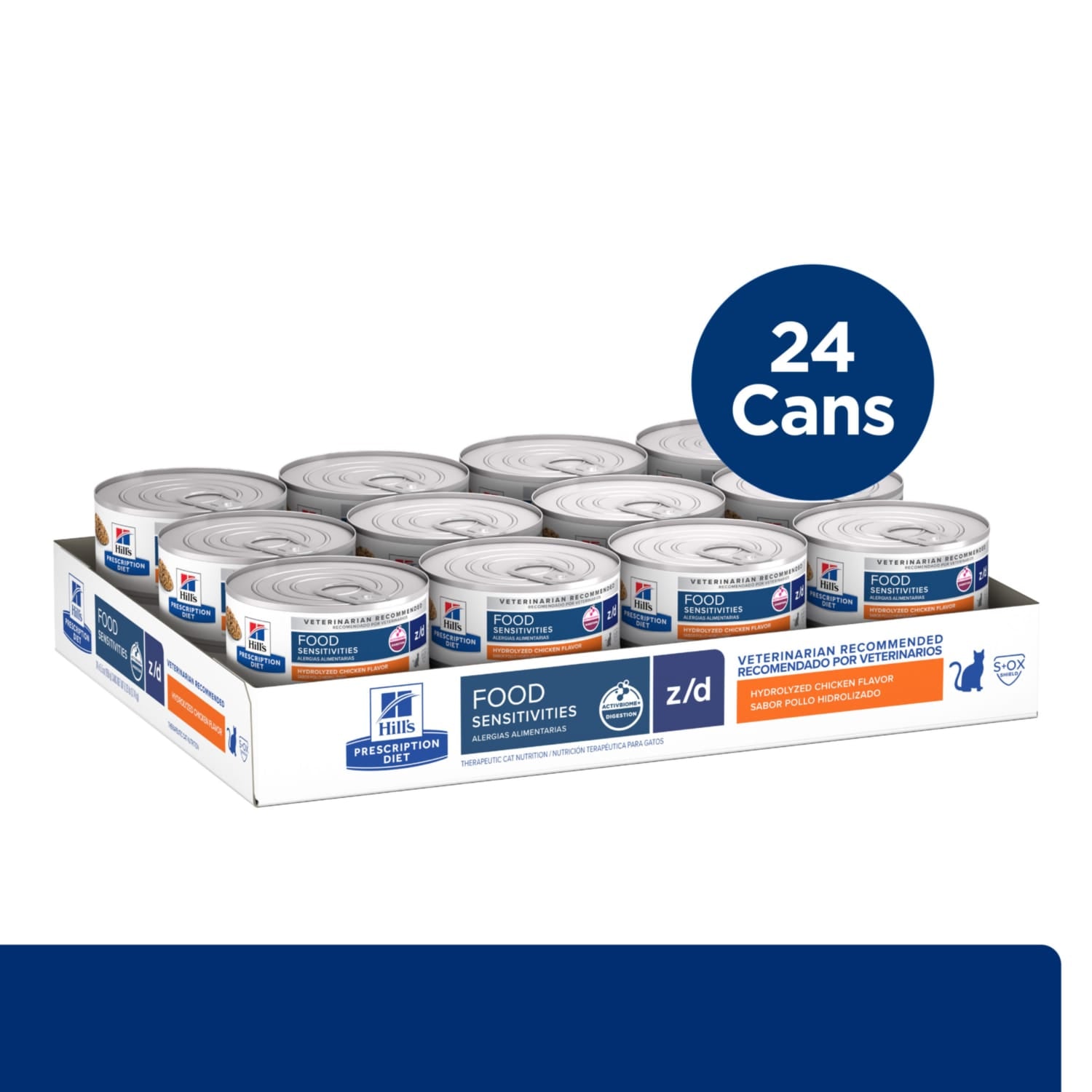 Hill's® Prescription Diet® z/d® Food Skin Sensitivities Feline Canned