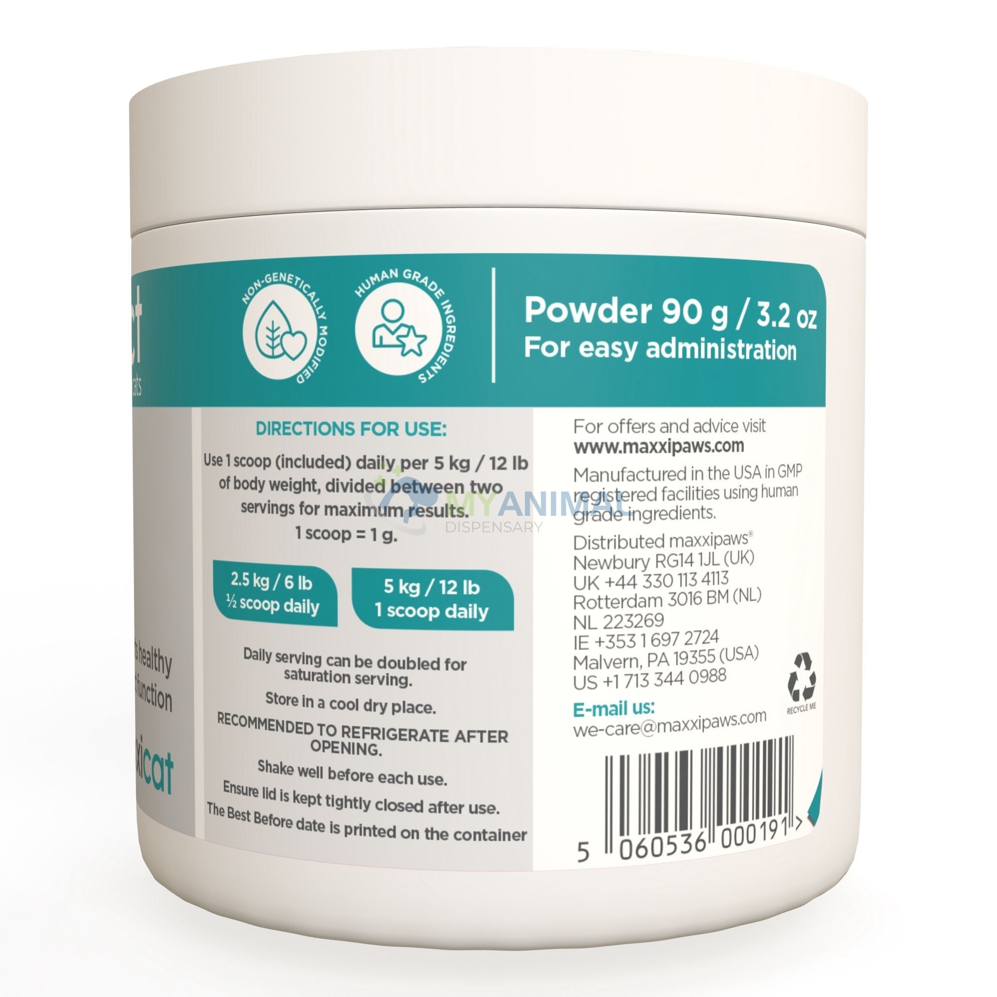 MaxxiPaws MaxxiUtract Urinary Supplement for Cats (90g)