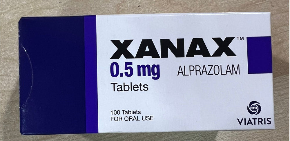 Xanax 0.5mg tablets