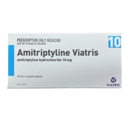 Amitriptylline Viatris 10mg tablets