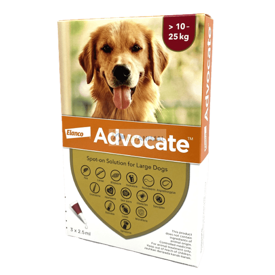 Advocate Fleas & Heartworm Prevention for Large Dog (10 to 25Kg)