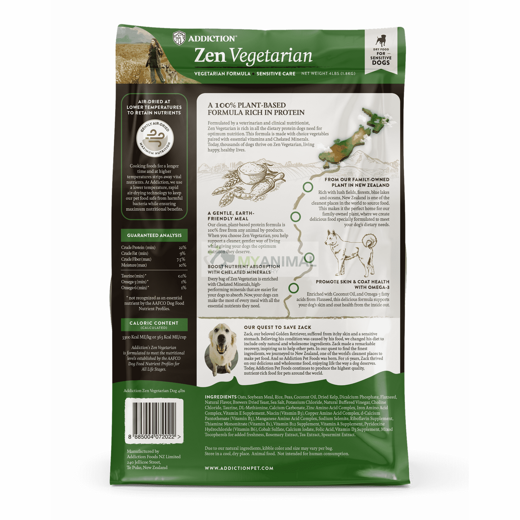 Addiction zen best sale vegetarian