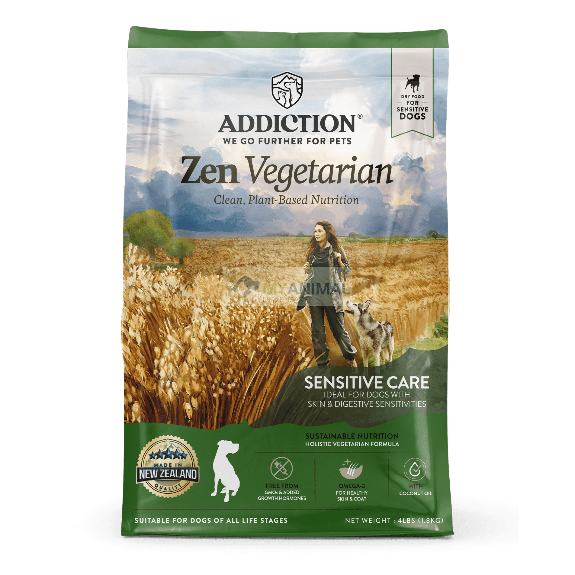 Addiction Zen Vegetarian Dog Dry Food