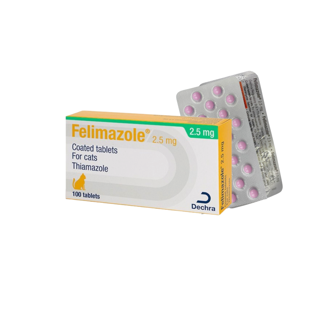 Dechra Felimazole Thyroid Hormones Tablet for Cats (2.5mg)