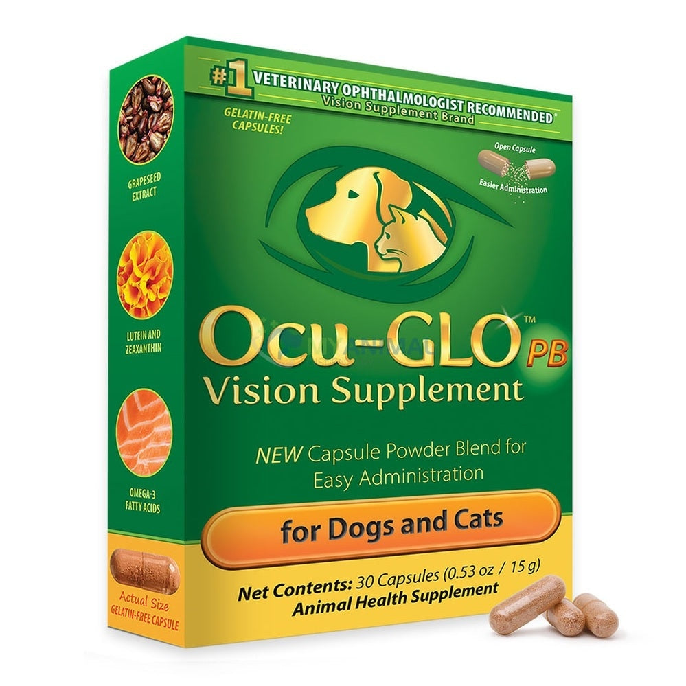 Ocu-Glo® Powder Blend Vision Supplement for Small Dogs & Cats