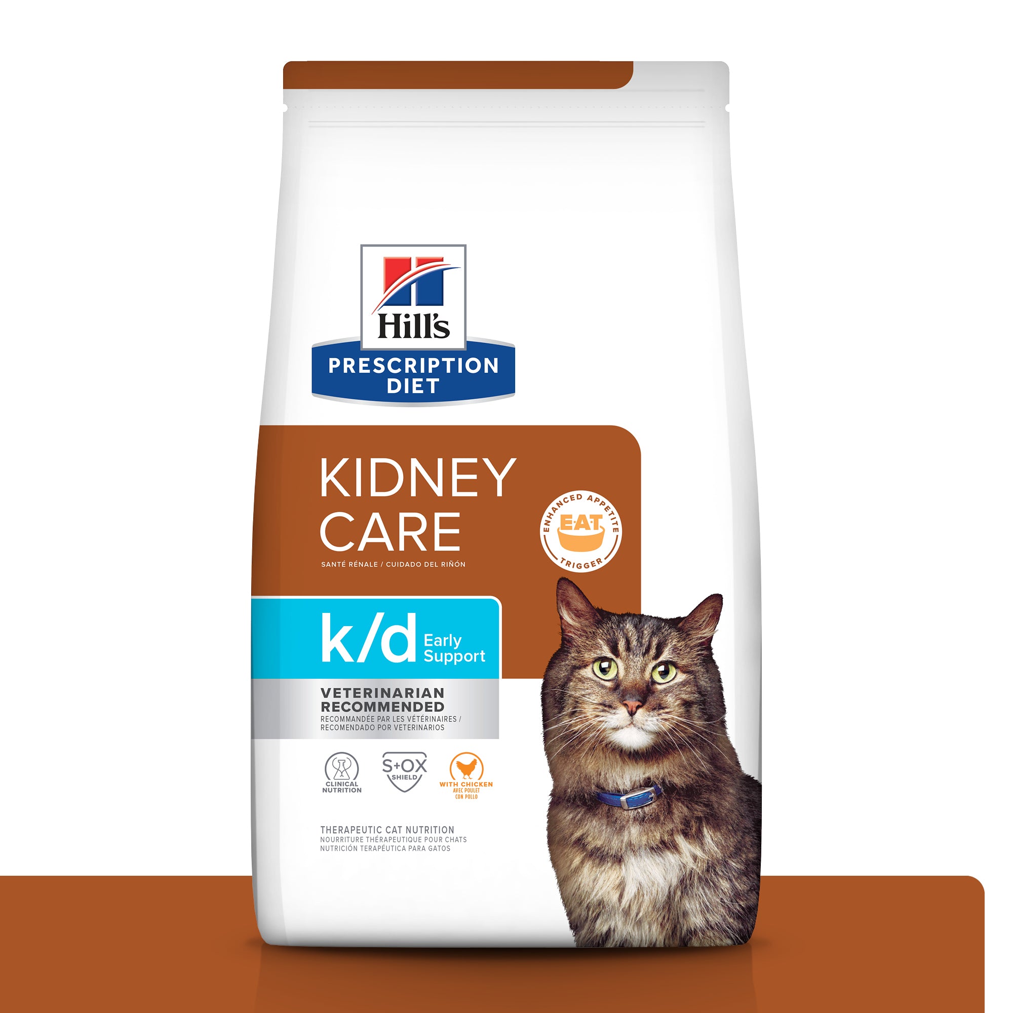 Hill's® Prescription Diet® k/d® Kidney Care Early Support Feline Chicken Dry Cat Food