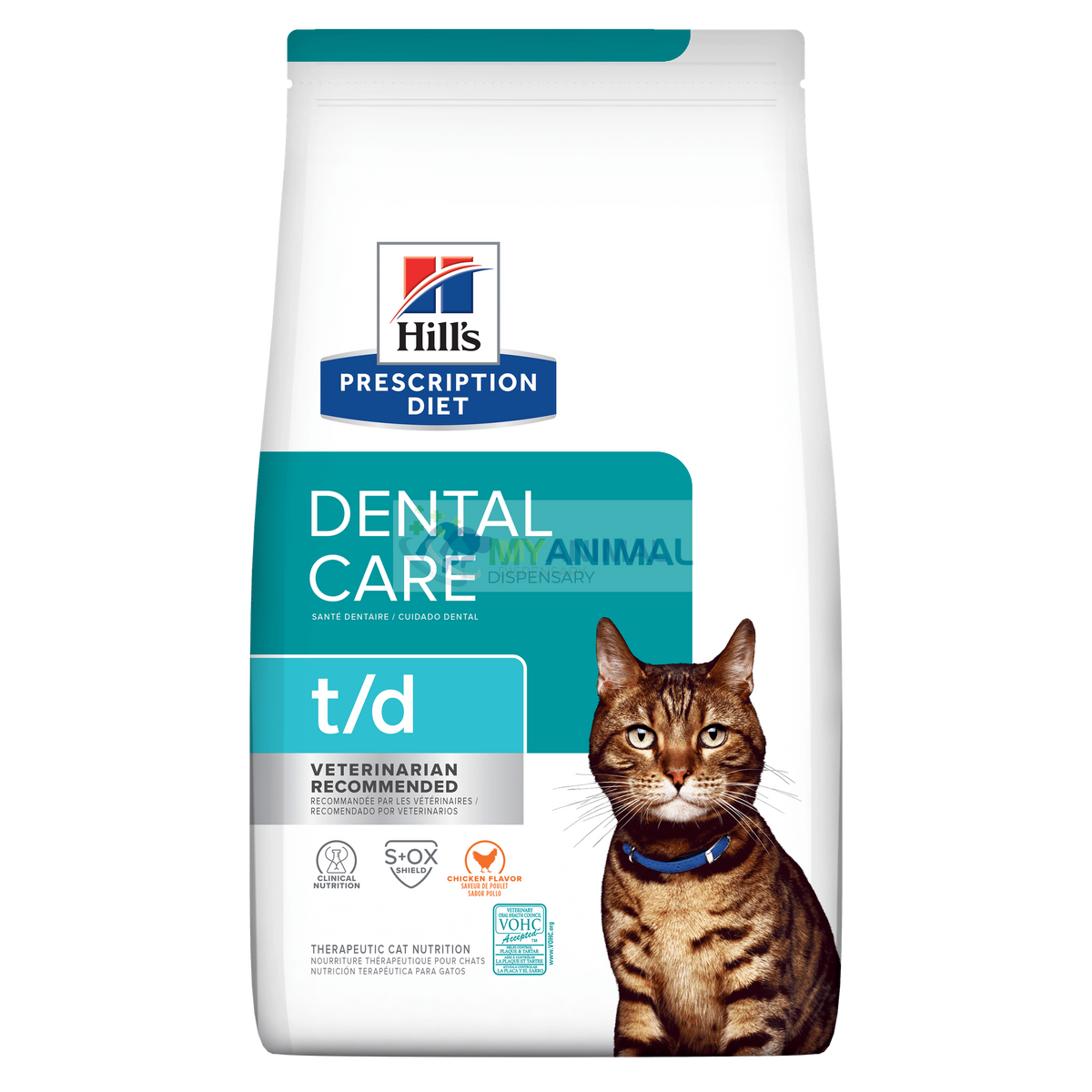 Hill's® Prescription Diet® t/d® Dental Health Feline Dry Cat Food