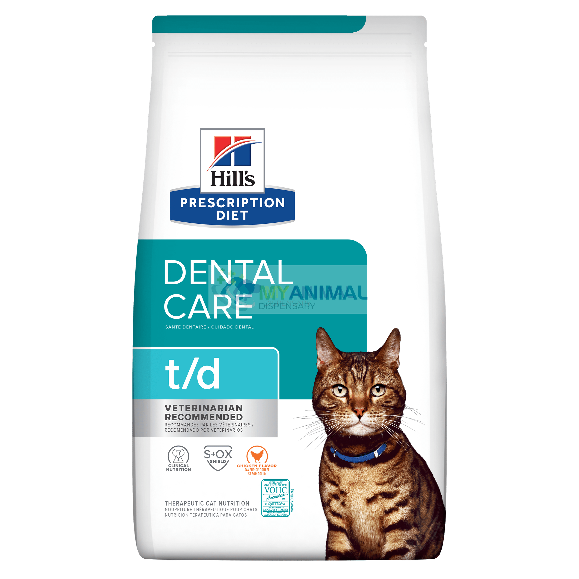 Hill's® Prescription Diet® t/d® Dental Health Feline Dry Cat Food