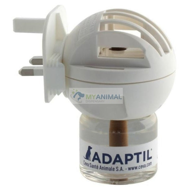 Diffuser Adaptil Plugged In CEVA Adaptil Calming Pheromone Diffuser for Dogs (Diffuser with Vial S ...