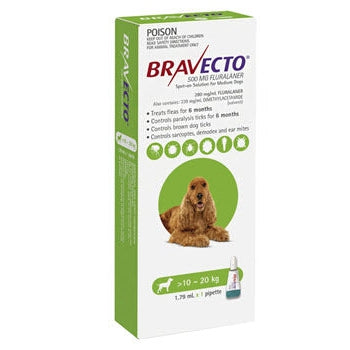 Bravecto Spot On Flea Prevention for Dogs