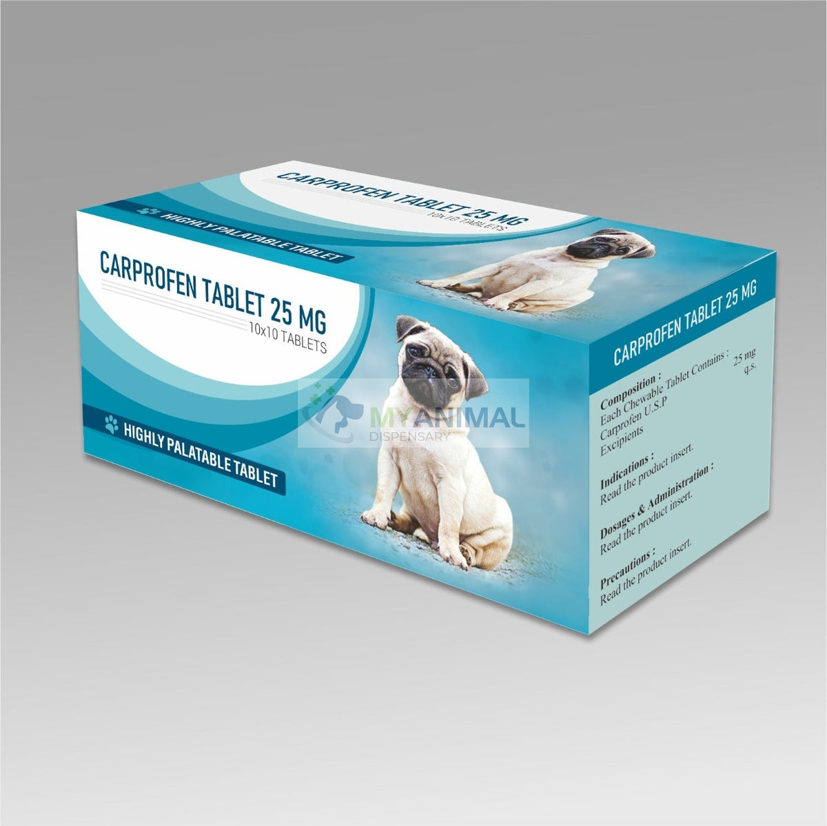 Carprofen Flavoured Chewable Tablet — My Animal Dispensary