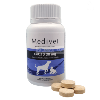 Pharmanex Medivet CoQ10 Heart Gum Beef Flavor Chew Supplement