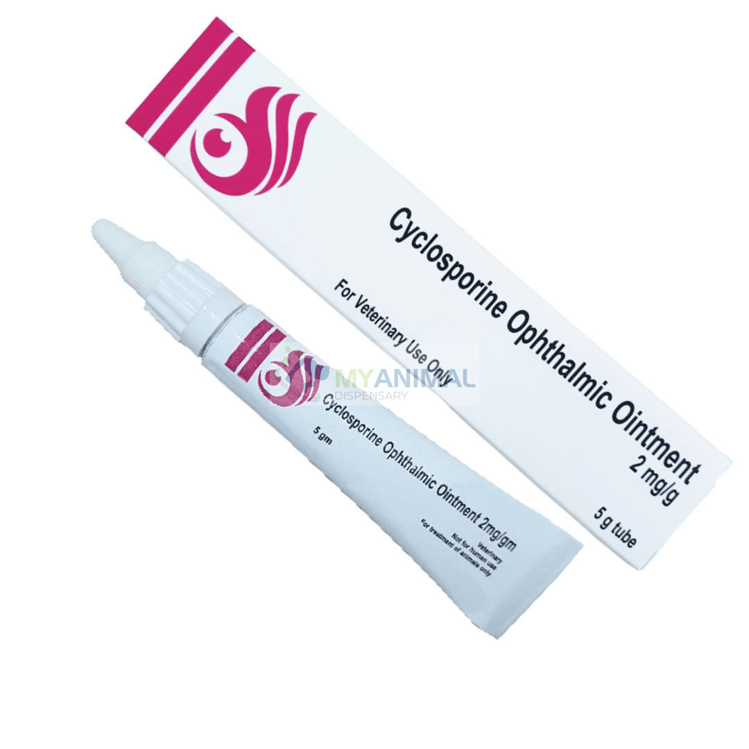 Cyclosporine Ophthalmic Ointment 2mg g 5g My Animal Dispensary