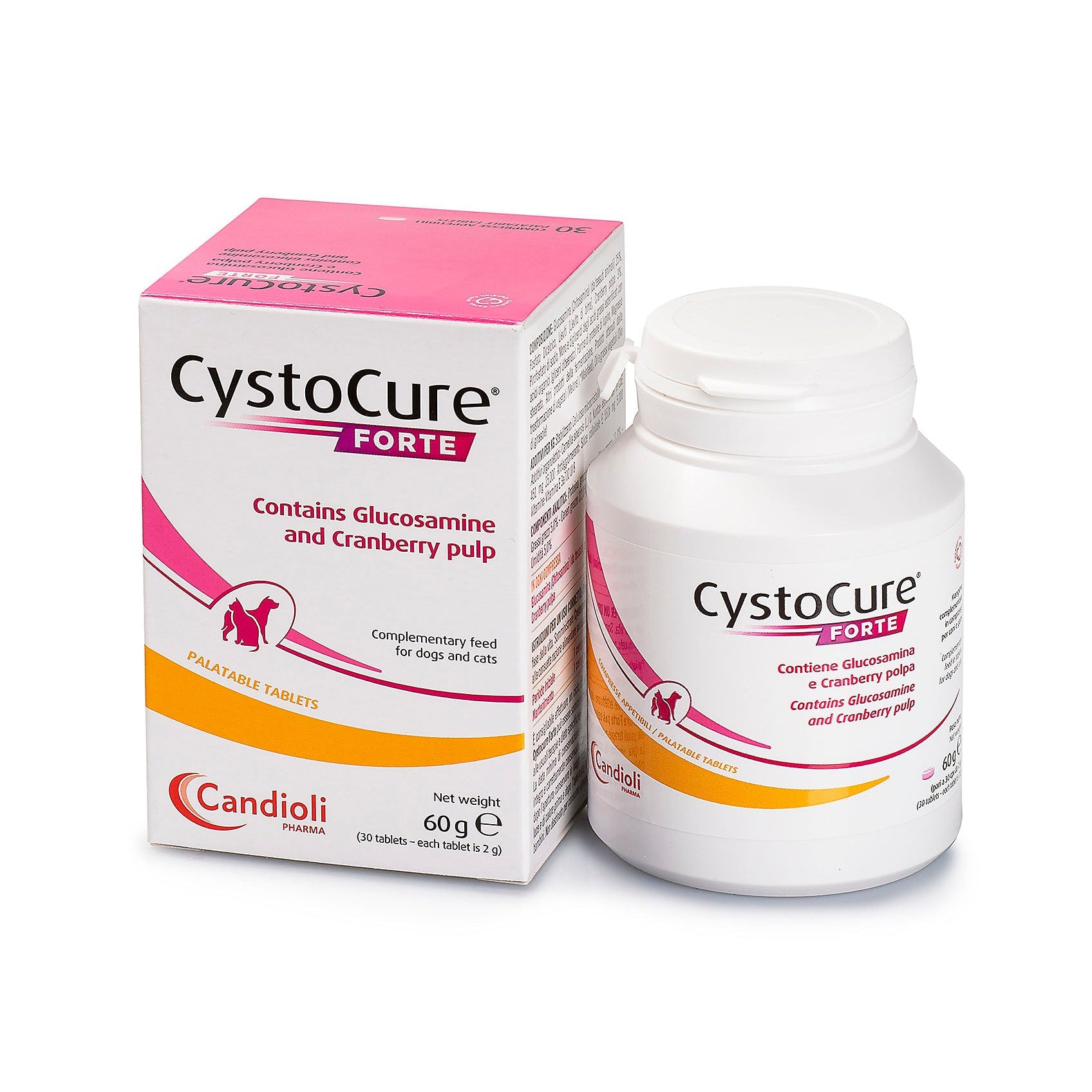 CystoCure Forte tablets for dogs and cats