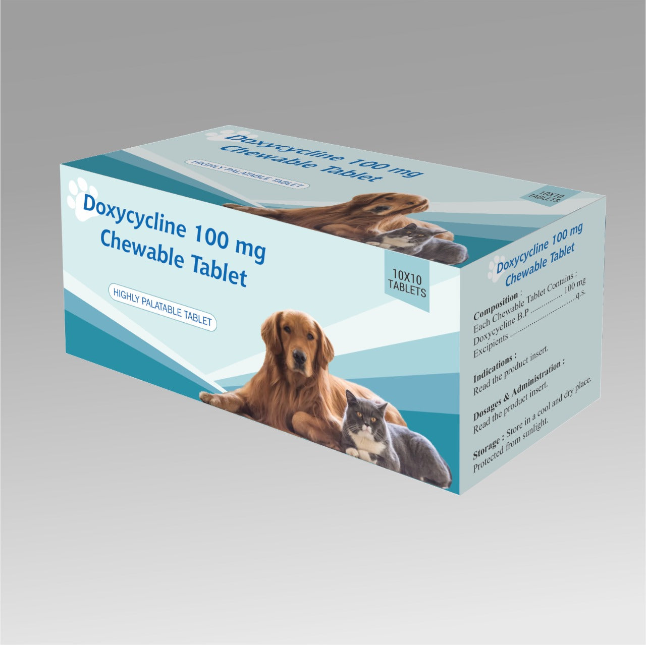 Doxycycline Monohydrate Chewable Tablets