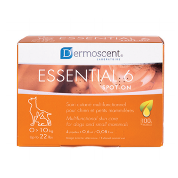 Dermoscent Essential 6® spot-on Skin Cutaneous Imbalances Solution for Dogs Cats