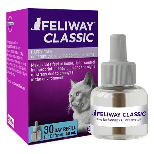 CEVA Feliway Pheromone Diffuser for Cats Refill Vial (48mL)