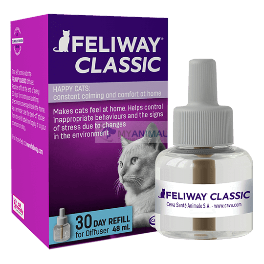 CEVA Feliway Pheromone Diffuser for Cats Refill Vial 48mL My
