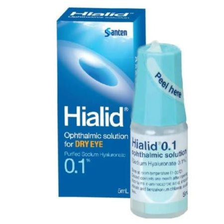 Hialid 0.1% Opthalmic Solution 5mL