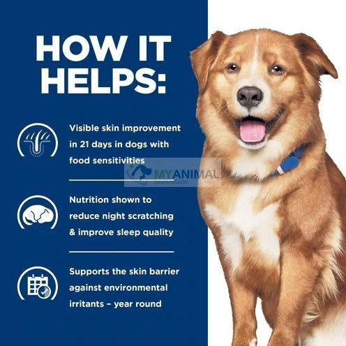 Hill's® Prescription Diet® Derm Complete (Small Bites) Environmental Skin & Food Sensitivities Dry Dog Food