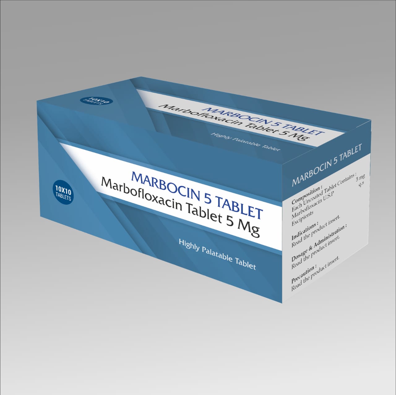 Marbofloxacin Tablet (5mg, 20mg, 100mg)