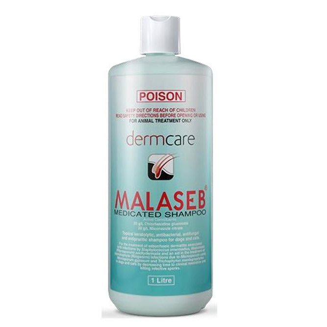 Malaseb Medicated Shampoo for Dogs Cats Pets