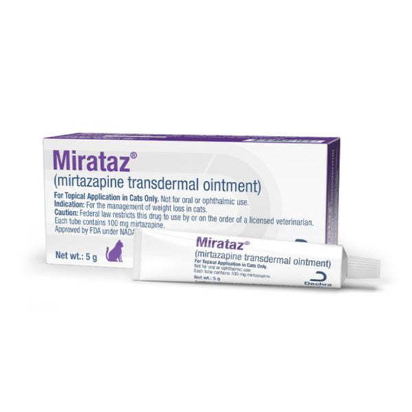 Dechra MIRATAZ ® Topical Ointment for Cats 5g