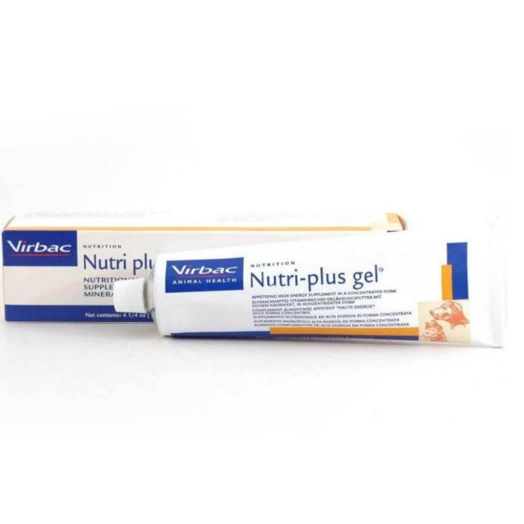 Virbac Nutri-Plus Nutritional Supplement Gel for Dogs Cats (120.5g)