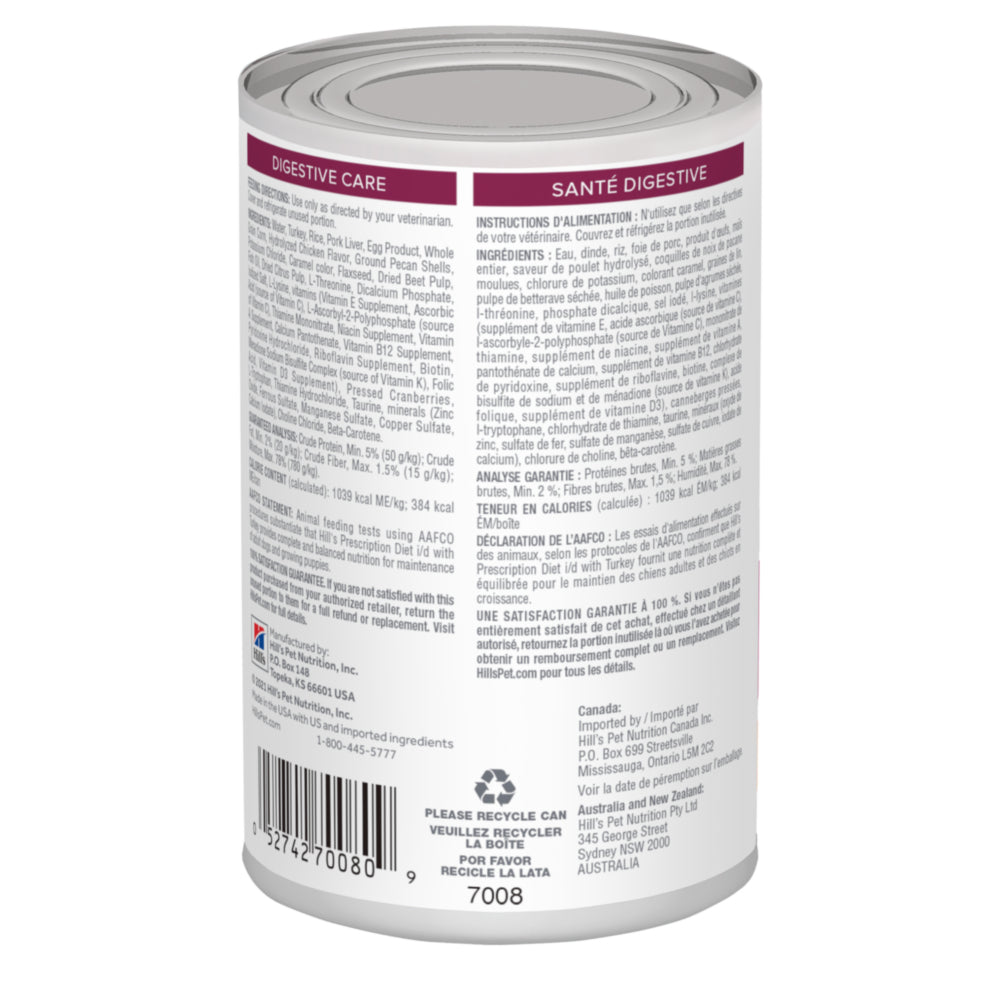 Hill's® Prescription Diet® i/d® Digestive Care Canine Canned