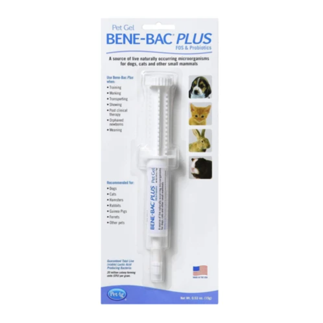 Pet Ag Bene-Bac® Plus Pro Biotics Pet Gel for Dogs Cats