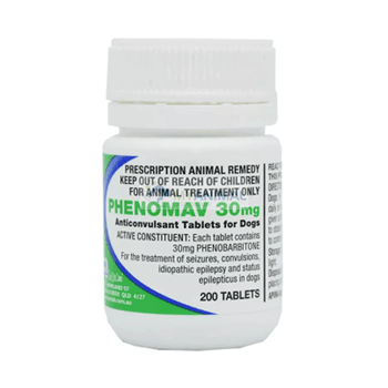 Mavlab Phenomav Seizure Controlled Tablet for Dogs Cats (30mg