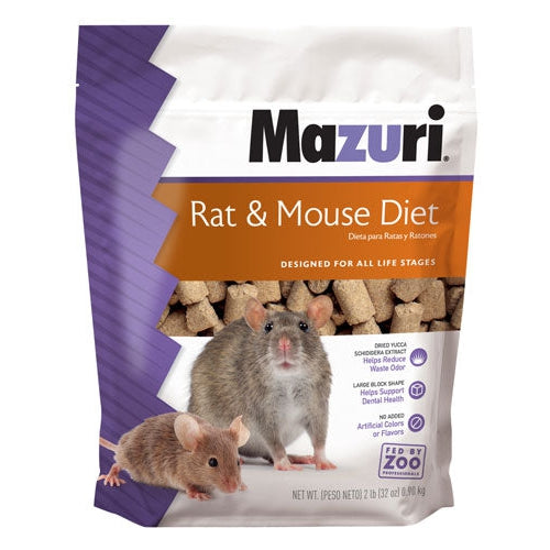 Mazuri® Rat & Mouse Complete Diet 2lb