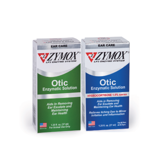 Zymox Otic Enzymatic Ear Solution for Dogs Cats Pets
