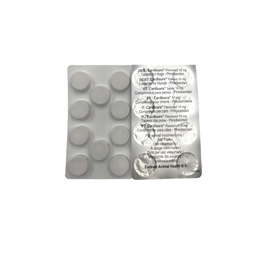 Dechra Cardisure Cardiomyopathy Flavoured Tablet (10mg)