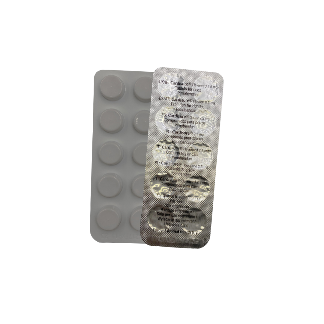 Dechra Cardisure Cardiomyopathy Flavoured Tablet (2.5mg)