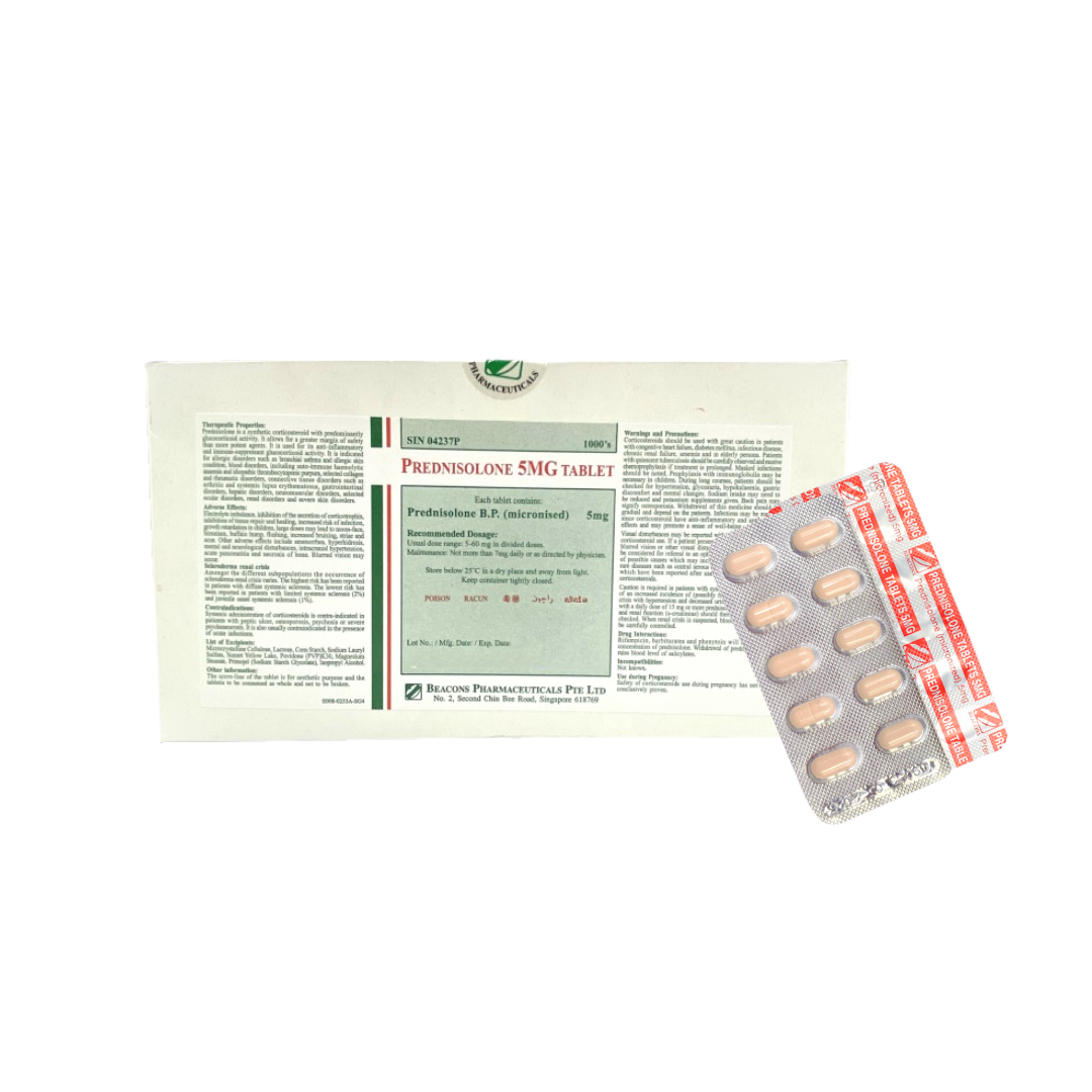 Prednisolone 5mg Tablet