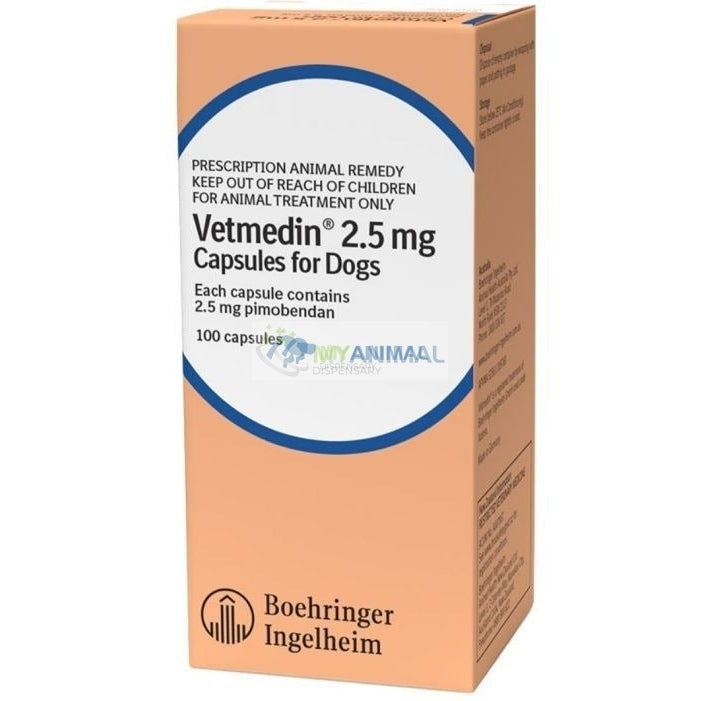 Vetmedin Capsule (2.5mg or 5mg) — My Animal Dispensary